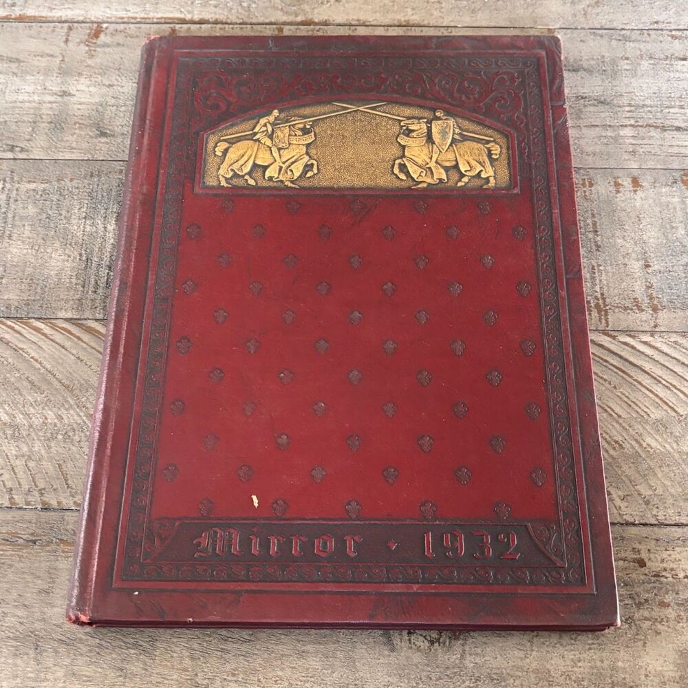 Annual Mirror 1932 Lima Central High School Yearbook – Lima, Ohio